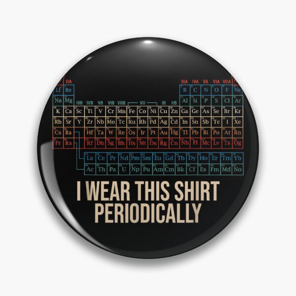 Item preview, Funny I Wear This Shirt Periodically Science Teacher Periodic Table Humor designed and sold by Phil Ben.