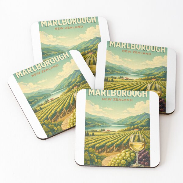 Item preview, Marlborough New Zealand Vineyard Wairau Valley and Marlborough Sounds designed and sold by Aryabek.