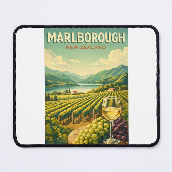 Item preview, Marlborough New Zealand Vineyard Wairau Valley and Marlborough Sounds designed and sold by Aryabek.