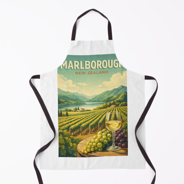Item preview, Marlborough New Zealand Vineyard Wairau Valley and Marlborough Sounds designed and sold by Aryabek.