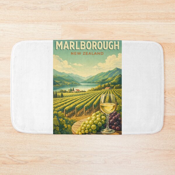 Item preview, Marlborough New Zealand Vineyard Wairau Valley and Marlborough Sounds designed and sold by Aryabek.
