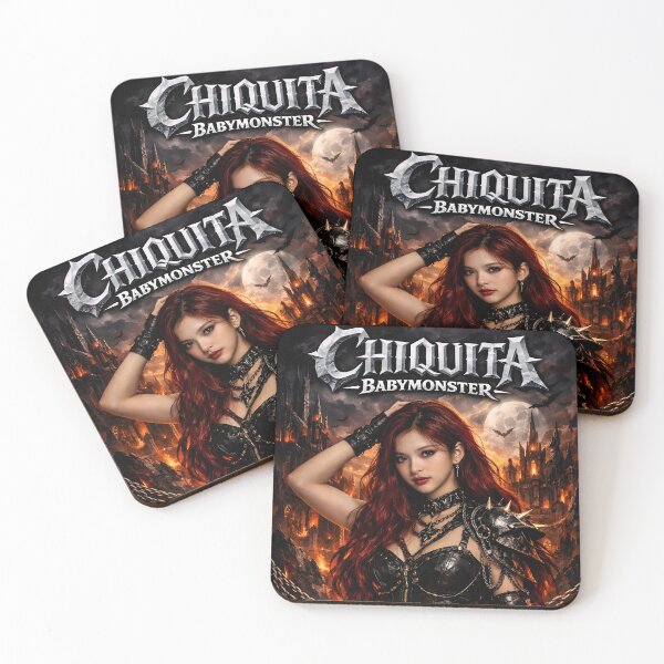 Item preview, Chiquita BABYMONSTER Inferno Queen Fanart Sticker designed and sold by Valereekmerch.