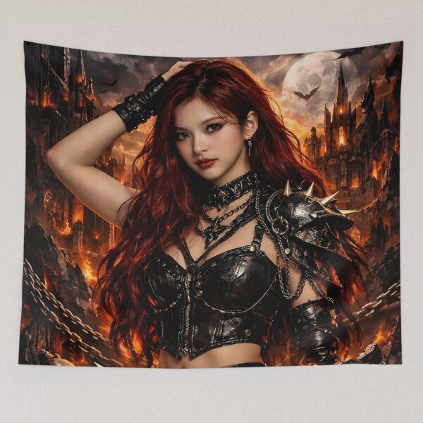 Item preview, Chiquita BABYMONSTER Inferno Queen Fanart Sticker designed and sold by Valereekmerch.