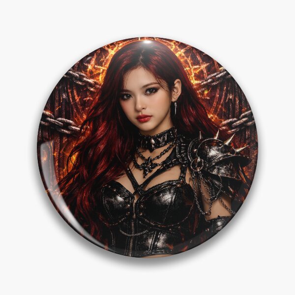 Item preview, Chiquita BABYMONSTER Chain Throne Fanart Sticker designed and sold by Valereekmerch.