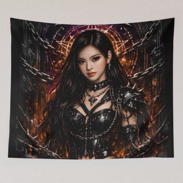 Item preview, Chiquita BABYMONSTER Obsidian Empress Fanart Sticker designed and sold by Valereekmerch.