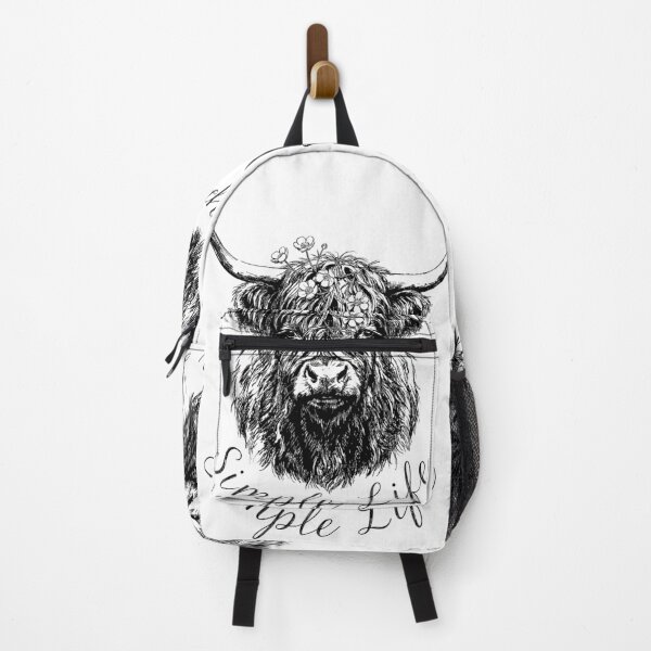 Item preview, Highland Cattle Pasture Guardian - Farmcore Aesthetic designed and sold by bapupa.