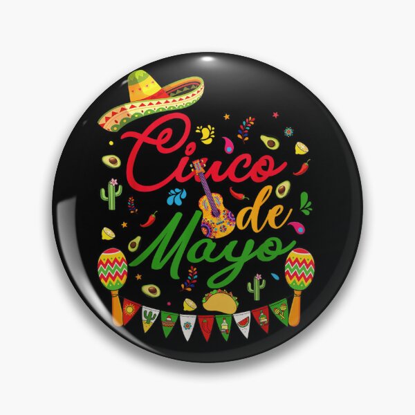 Item preview, Vibrant Cinco De Mayo Fiesta Celebration With Sombrero Maracas And Tacos designed and sold by Phil Ben.