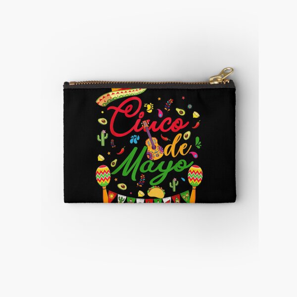 Item preview, Vibrant Cinco De Mayo Fiesta Celebration With Sombrero Maracas And Tacos designed and sold by Phil Ben.