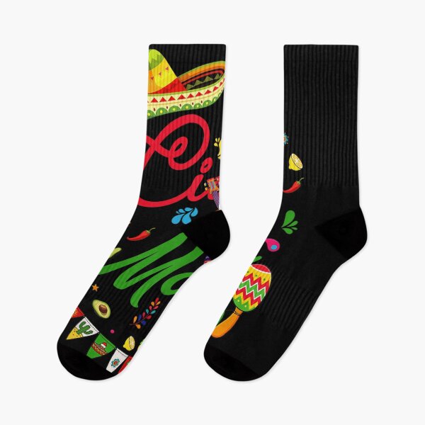Item preview, Vibrant Cinco De Mayo Fiesta Celebration With Sombrero Maracas And Tacos designed and sold by Phil Ben.