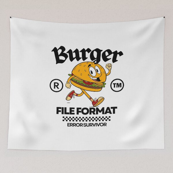 Item preview, Burger file format error survivor designed and sold by Peerless-Prime.
