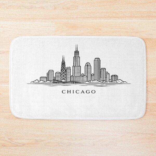 Item preview, Chicago Line Art | Chicago Skyline Outline | Willis Tower Minimalist Illustration designed and sold by CLOUTKULT.