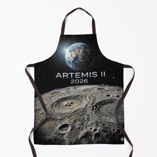 Item preview, Artemis II 2026 Moon Mission Space Exploration NASA Inspired Lunar Surface designed and sold by Phil Ben.