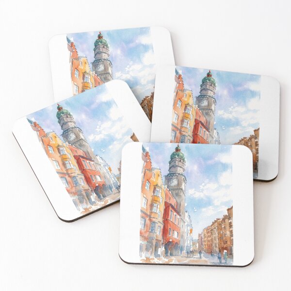 Item preview, Innsbruck Clock Tower designed and sold by caracatita75.