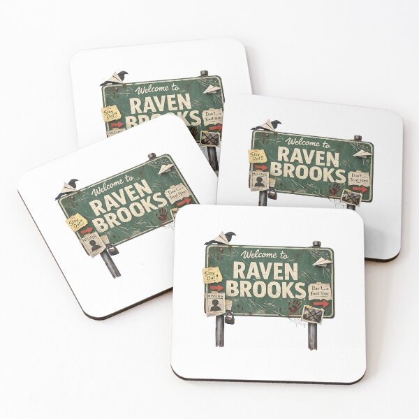 Item preview, Hello Neighbor Raven Brooks Welcome Sign Suspense Mystery Scene designed and sold by Aryabek.