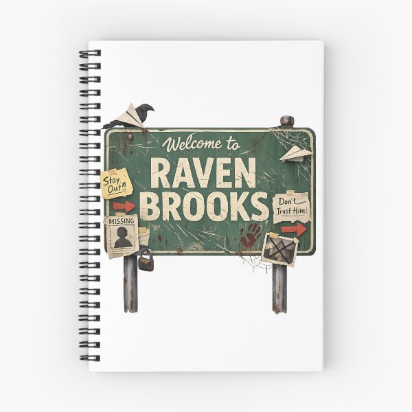 Item preview, Hello Neighbor Raven Brooks Welcome Sign Suspense Mystery Scene designed and sold by Aryabek.
