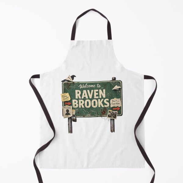 Item preview, Hello Neighbor Raven Brooks Welcome Sign Suspense Mystery Scene designed and sold by Aryabek.