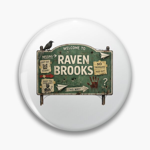 Item preview, Hello Neighbor Raven Brooks Warning Sign Mr Peterson Mystery Clues designed and sold by Aryabek.