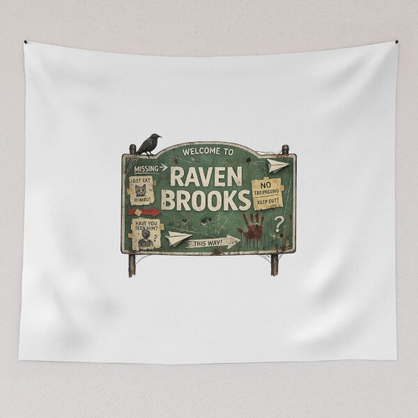 Item preview, Hello Neighbor Raven Brooks Warning Sign Mr Peterson Mystery Clues designed and sold by Aryabek.