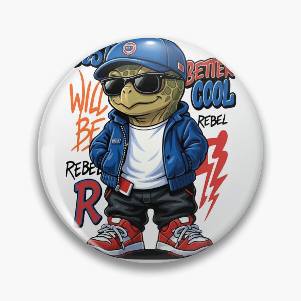 Item preview, Turtle Streetwear Design – Sleek Urban Luxury Animal Graphic designed and sold by ColorFlick.