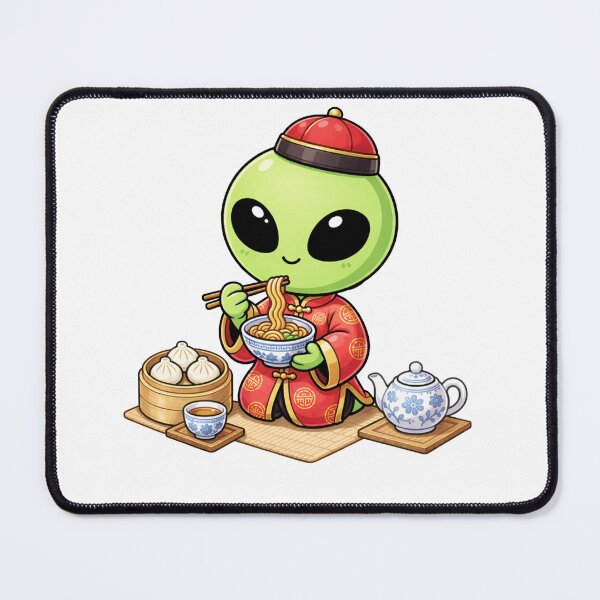 Item preview, Cute Chinese Alien | Kawaii Chinese Style designed and sold by fedetrev.