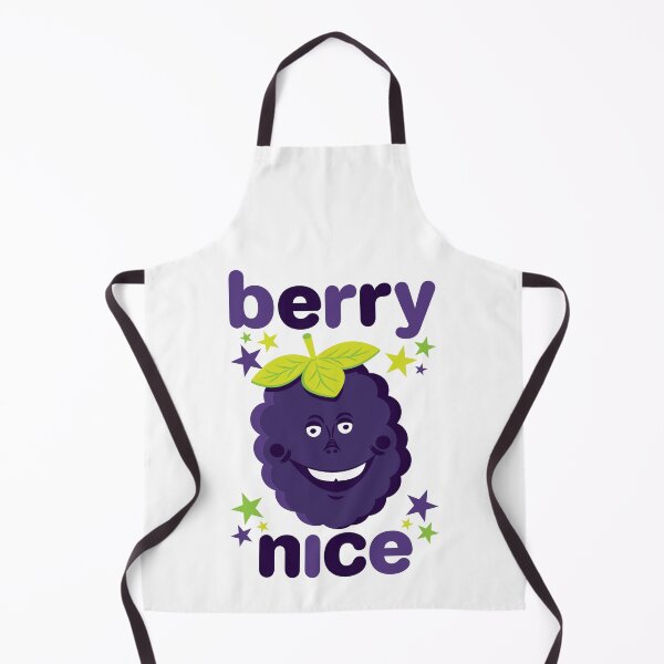 Item preview, Berry Nice Funny Blackberry Character Design – Cute Fruit Pun Gift designed and sold by Fabulosa Designs.
