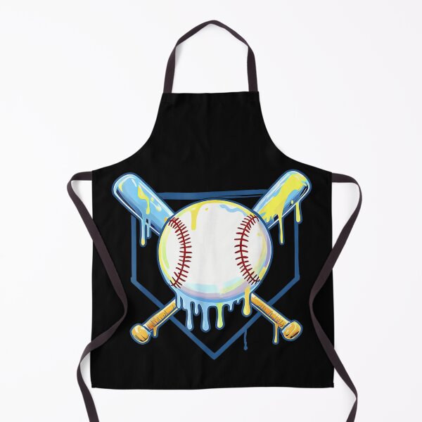 Item preview, Trippy Melting Baseball And Bats Streetwear Aesthetic Colorful Sports Art Design designed and sold by Serene woods.