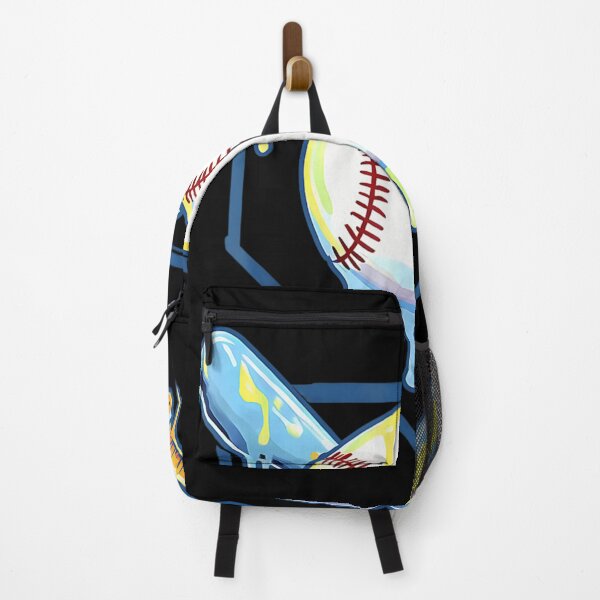 Item preview, Trippy Melting Baseball And Bats Streetwear Aesthetic Colorful Sports Art Design designed and sold by Serene woods.