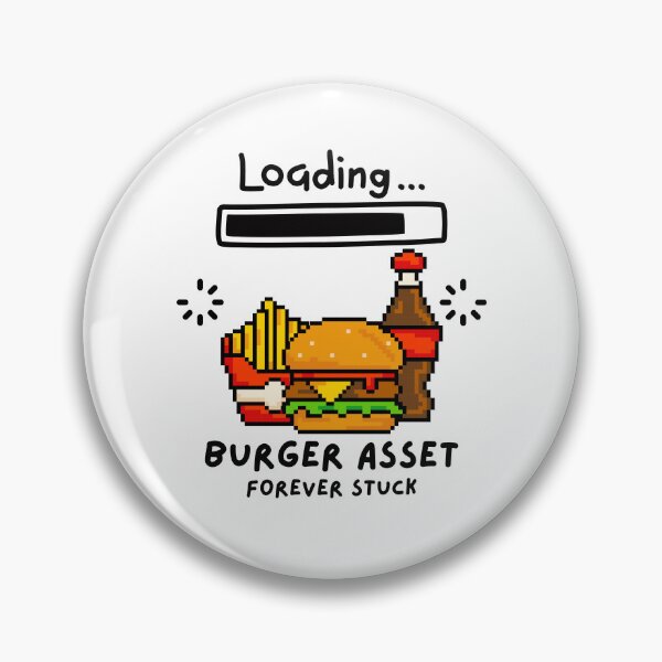 Item preview, Loading burger asset forever stuck designed and sold by Peerless-Prime.