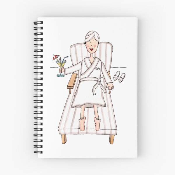 Item preview, Spa Day Lady designed and sold by Helen McCartney Designs.