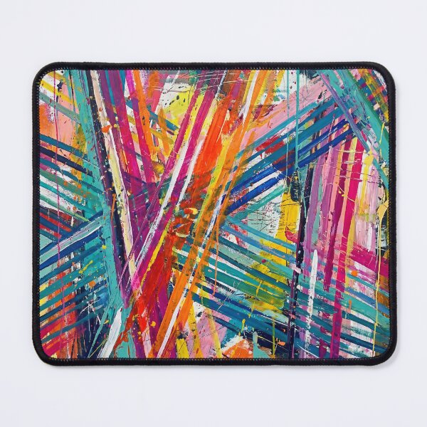 Item preview, Vibrant Colourful Stripes Pattern Art designed and sold by Printpix.