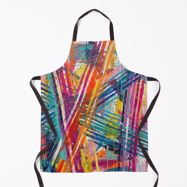 Item preview, Vibrant Colourful Stripes Pattern Art designed and sold by Printpix.