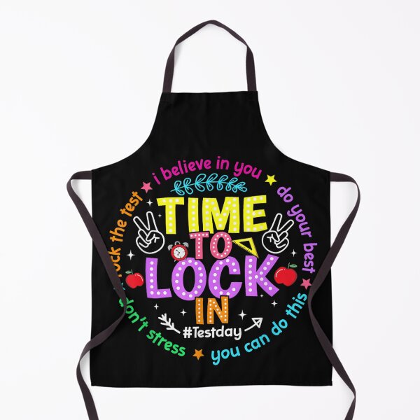 Item preview, Time To Lock In Test Day Motivational Teacher Student Exam Success designed and sold by Serene woods.