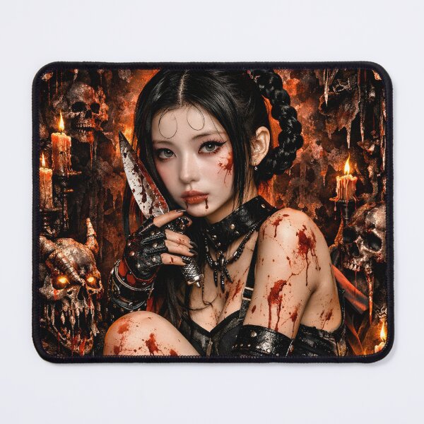 Item preview, Asa BABYMONSTER Slasher Doll Fanart Sticker designed and sold by Valereekmerch.
