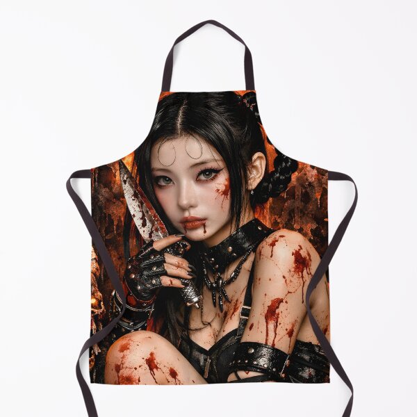 Item preview, Asa BABYMONSTER Slasher Doll Fanart Sticker designed and sold by Valereekmerch.