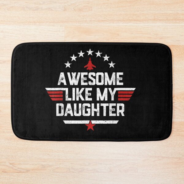 Item preview, Awesome Like My Daughter Fighter Jet Pilot Father's Day Veteran Style designed and sold by Serene woods.