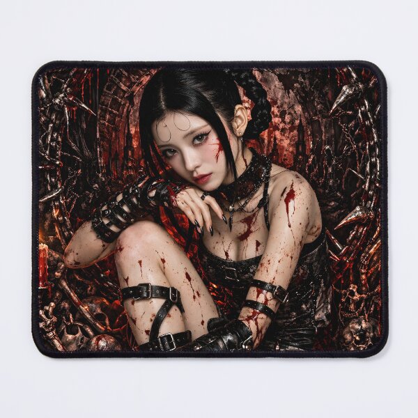 Item preview, Asa BABYMONSTER Bloodbound Captive Fanart Sticker designed and sold by Valereekmerch.