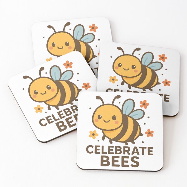 Item preview, Celebrate Bees Cute Kawaii Bumblebee Nature Lover Shirt. designed and sold by The-T-In-Retro.
