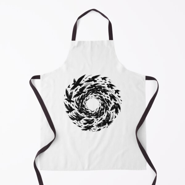 Item preview, Alfred Hitchcock Bird Vortex Circular Flock Suspense Thriller Visual designed and sold by Aryabek.