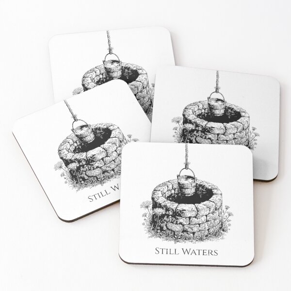 Item preview, Limestone Well Spring Water Sanctuary - Ruralcore designed and sold by bapupa.