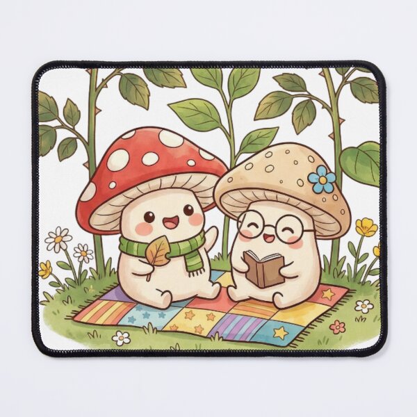 Item preview, Mushrooms and flowers designed and sold by PP&RAINBOW SHOP.