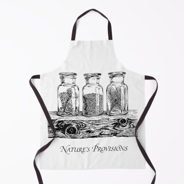 Item preview, Aged Pine Pantry Apothecary Jars - Rustic Cottagecore designed and sold by bapupa.