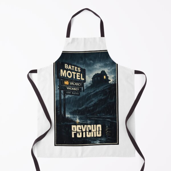 Item preview, Alfred Hitchcock Psycho Bates Motel Storm Night Norman Bates House Scene designed and sold by Aryabek.