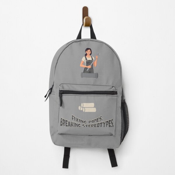 Item preview, Fixing Pipes Breaking Stereotypes – Female Plumber Empowerment Design designed and sold by TestudoDesign.