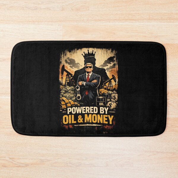 Item preview, Powered by Oil & Money, World Domination designed and sold by LOL-N-LIFESTYLE.