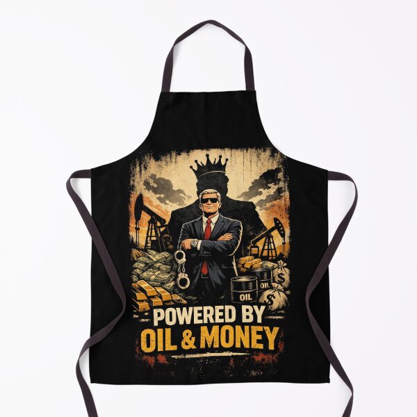 Item preview, Powered by Oil & Money, World Domination designed and sold by LOL-N-LIFESTYLE.