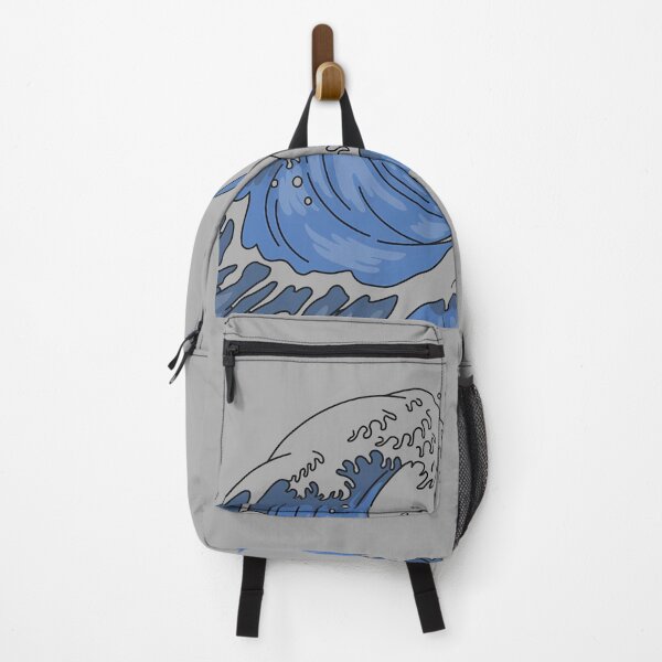 Item preview, Blue Ocean Wave Illustration designed and sold by LYZ7VANI.