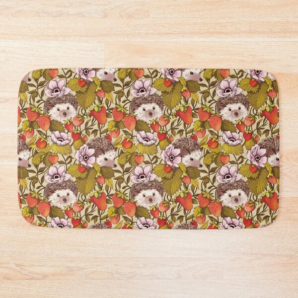 Item preview, Hedgehog & Strawberry designed and sold by LixyDesign.
