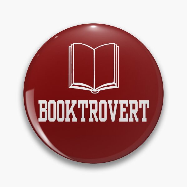 Item preview,  Booktrovert, book lover gift  designed and sold by halazidan.