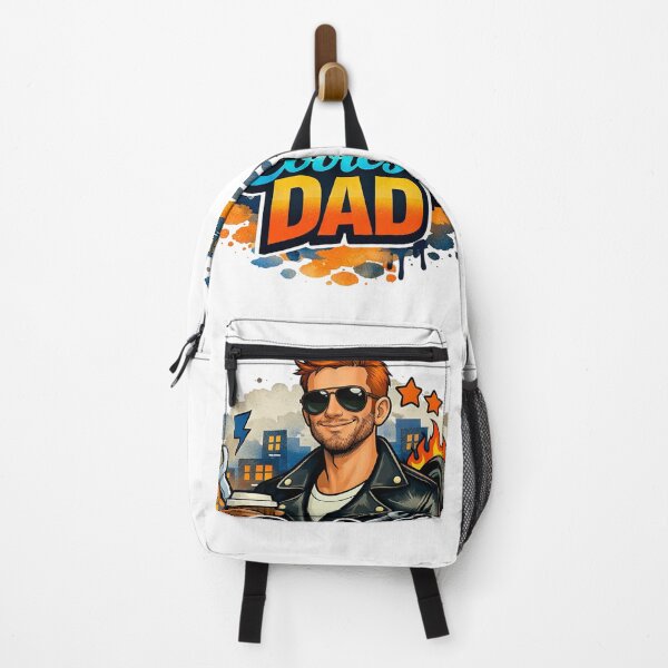 Item preview, Urban Coolest Dad Red head ginder hair Mechanic Gamer Coffee Street Art Father's Day designed and sold by VISO-art.