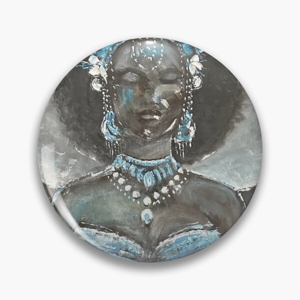 Item preview, Yemaya (oil painting) designed and sold by NILSAIIVY arts.